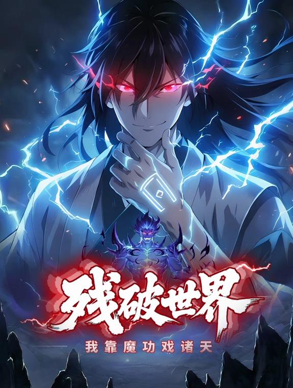 残破世界：我靠魔功戏诸天动态漫画封面图