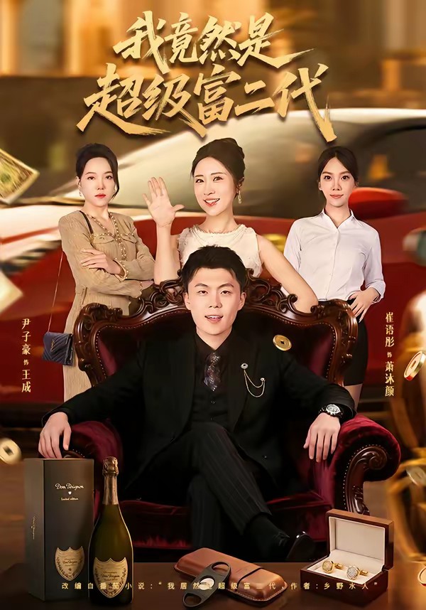我竟然是超级富二代封面图
