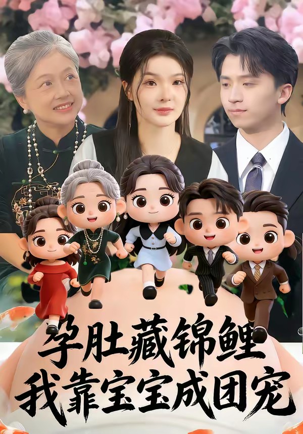 孕肚藏锦鲤，我靠宝宝成团宠封面图