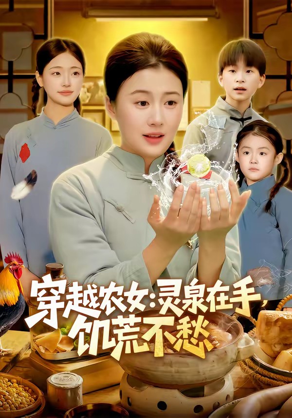 穿越农女：灵泉在手，饥荒不愁封面图